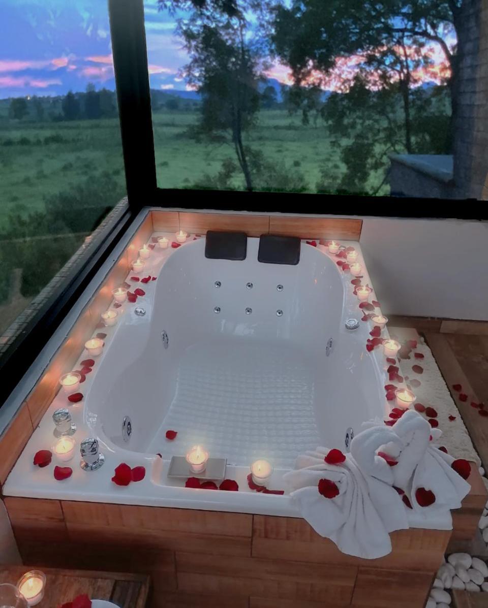 Hipico Diamante Hotel Tapalpa Bagian luar foto